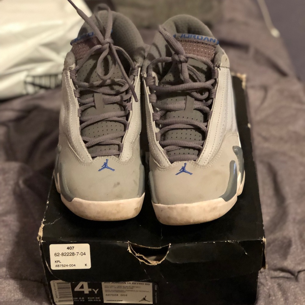 Jordan 14 Wolf grey